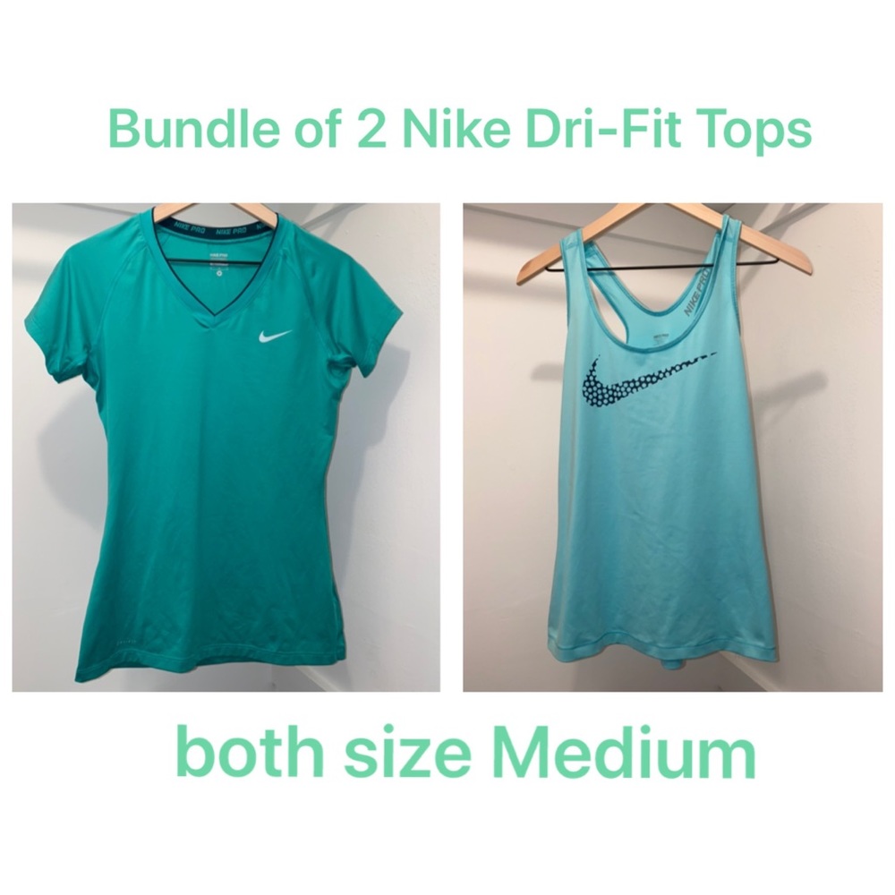 Bundle of 2 Nike Pro Dri Fit Women’s Tops